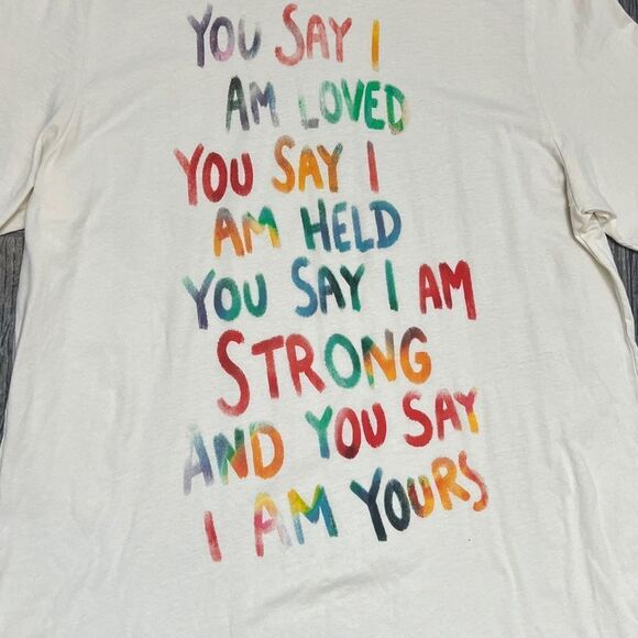 🔥 Lauren Daigle Band Tee YOU SAY I AM LOVED Promo Tour Merch Concert Band Tee X - Picture 4 of 6